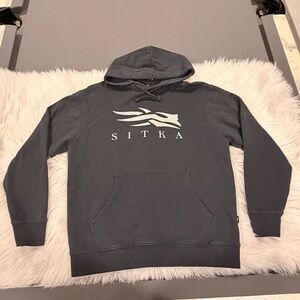 Sitka Men's Gray Hoodie